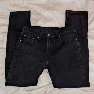 Men's Levi's Faded Black Slim-fit 511 33x32
